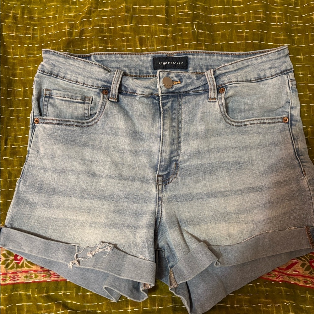 Aeropostale Light Blue Jean Shorts